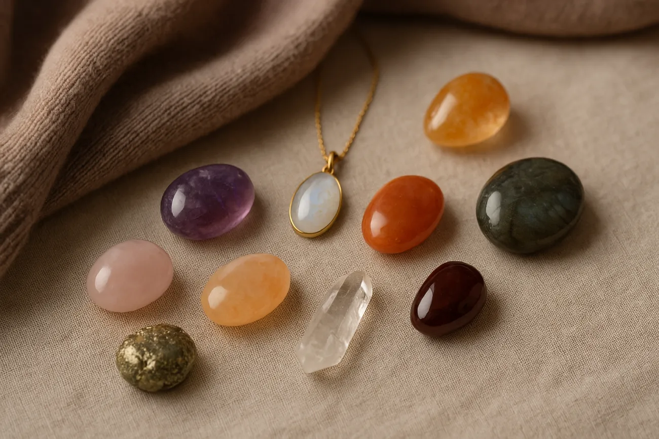 Les pierres naturelles à porter en hiver